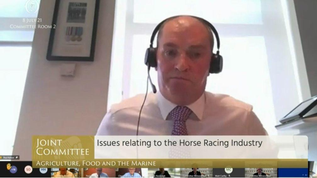 Fine Gael's Paul Kehoe has encouraged the racing industry to express their views