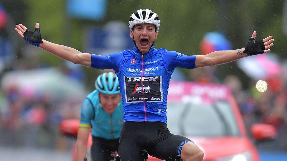 Giulio Ciccone won the mountains classification at this year's Giro d'Italia