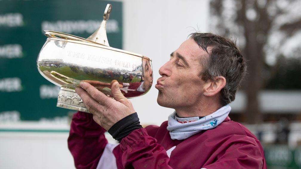 Davy Russell: comes out of retirement with two rides at Fairyhouse on Saturday