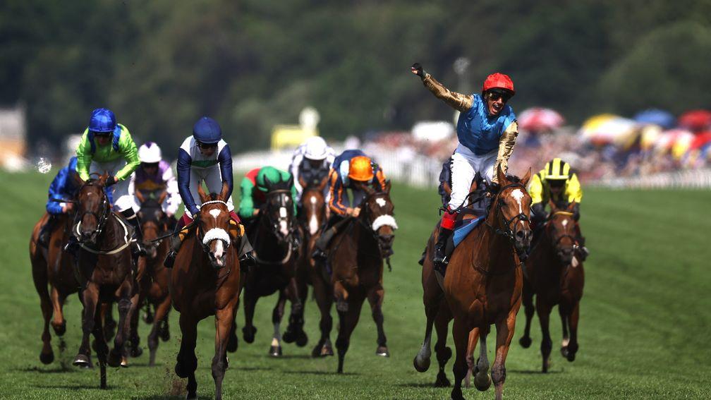 Wathnan Racing's silks have been carried to victory twice at Royal Ascot this week