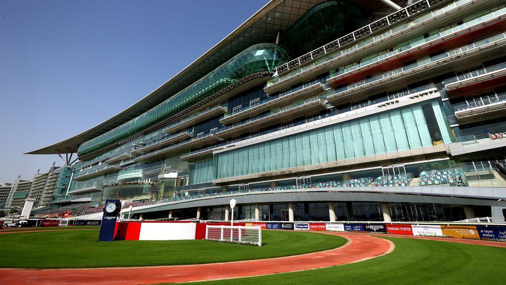 Meydan racecourse: a popular winter destination for British trainers and owners