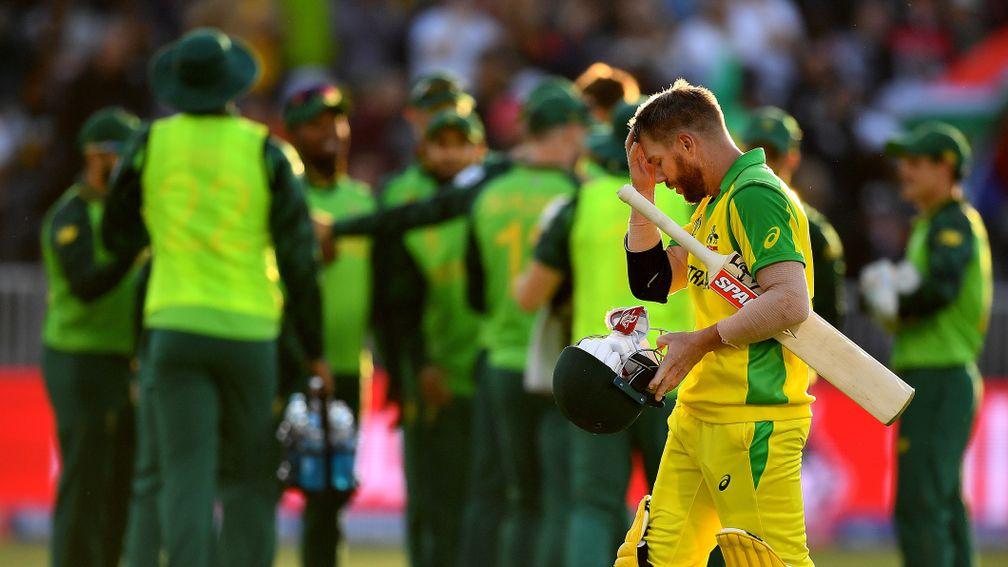David Warner almost led Australia to an unlikely victory