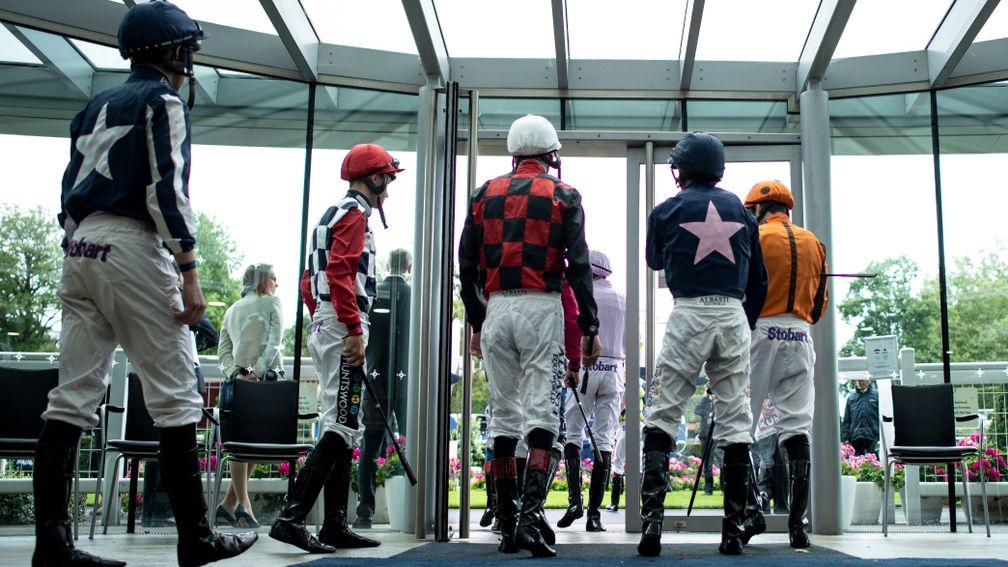 No racing means no work for jockeys' agents such as Tony Hind and Dave Roberts