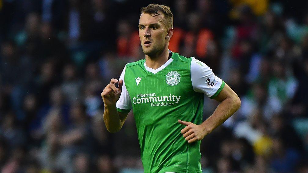Christian Doidge is part of an in-form Hibs attacking trio