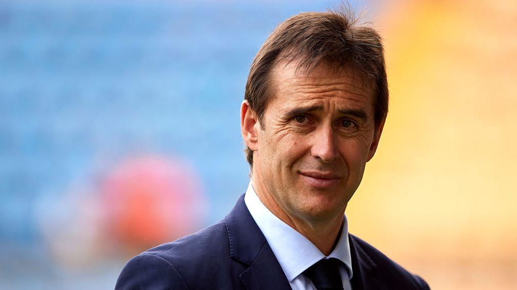 Julen Lopetegui will look to maintain his 100 per cent record as Sevilla manager