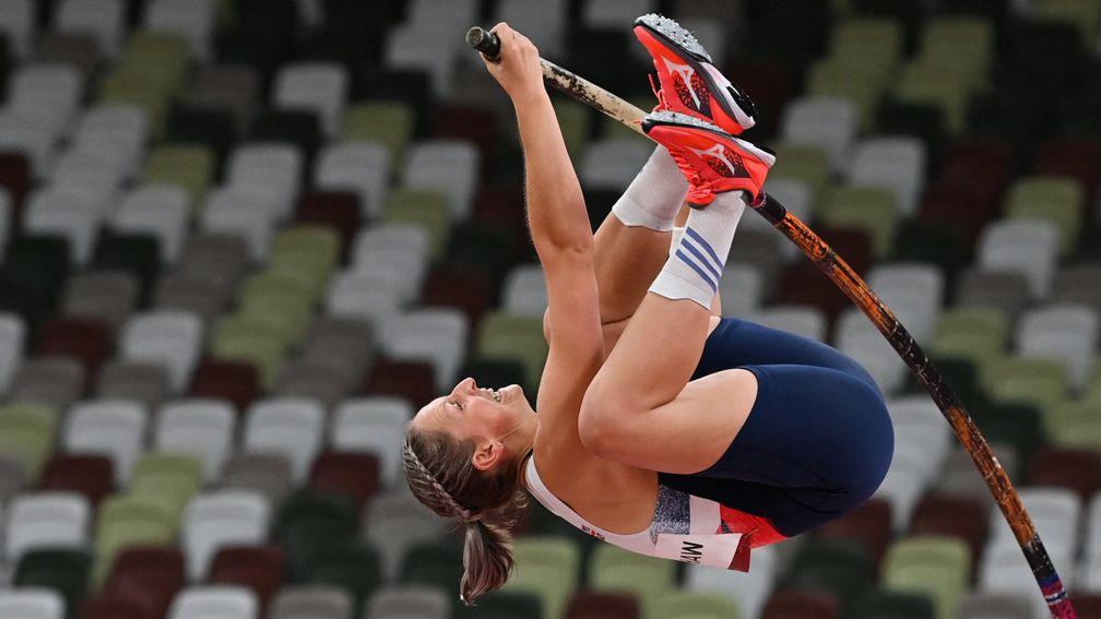 Holly Bradshaw is going for Britain's first medal of any colour in the women's pole vault