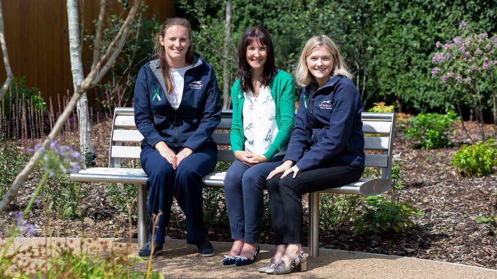 Debbie Matthews (middle) is the founder of the #GoRacingGreen campaign