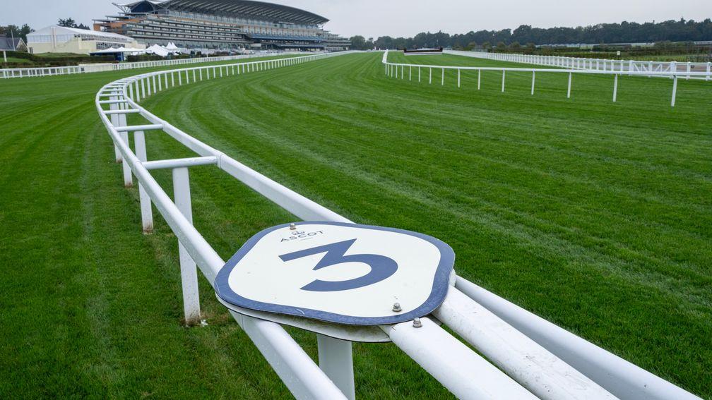 Heavy rain is expected at Ascot on Friday in the lead-up to Qipco British Champions Day