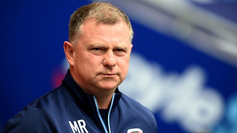 Coventry boss Mark Robins could be Wembley bound again