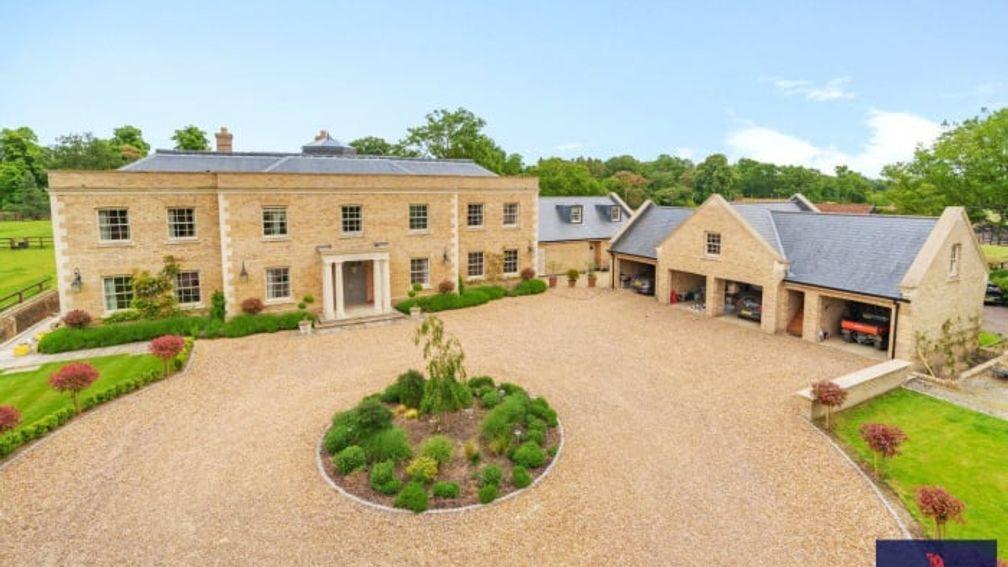 The seven-bedroom property is available to rent for £15,000 per month
