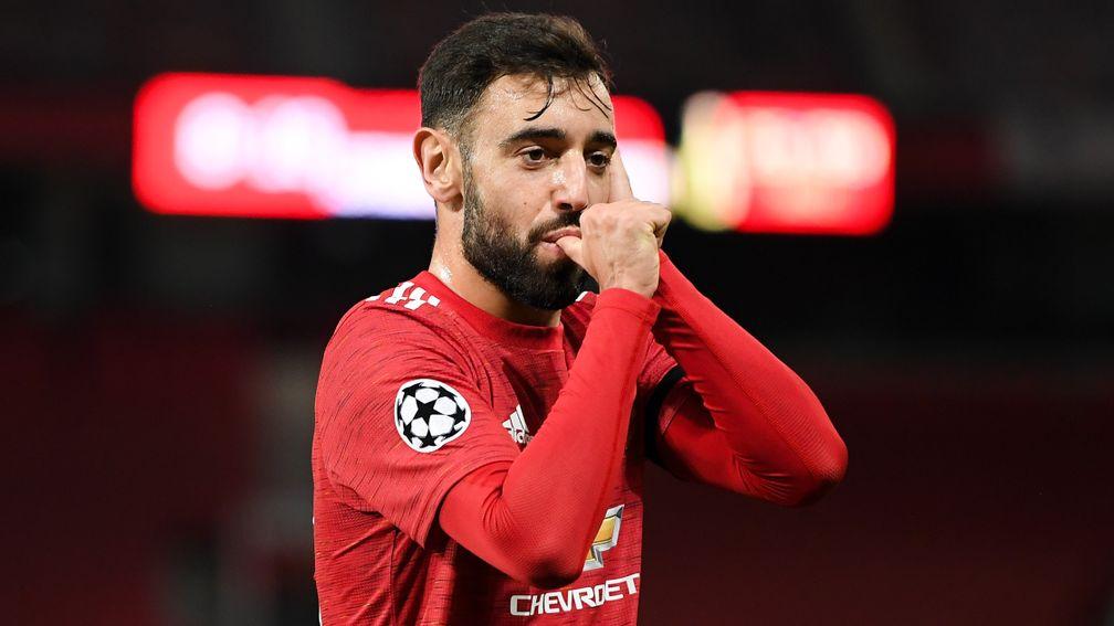 Manchester United's Bruno Fernandes is ready to return from suspension