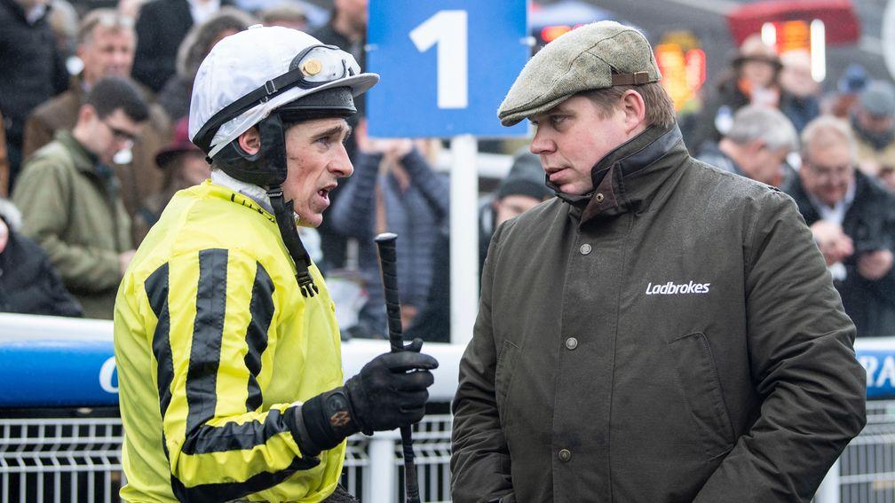 Dan and Harry Skelton scored a treble ahead of the Aintree Grand National festival