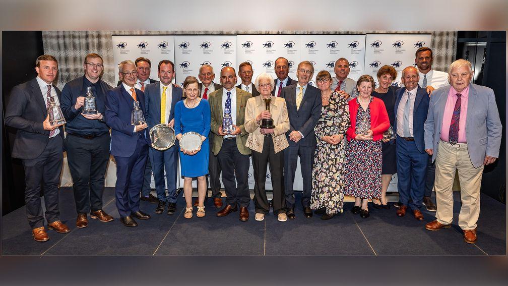 The winners at the 2024 TBA National Hunt Breeders’ Awards