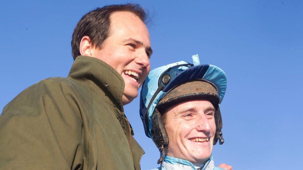 Charlie Liverton, pictured with jockey Daryl Jacob, took up his position as ROA chief executive in January 2016