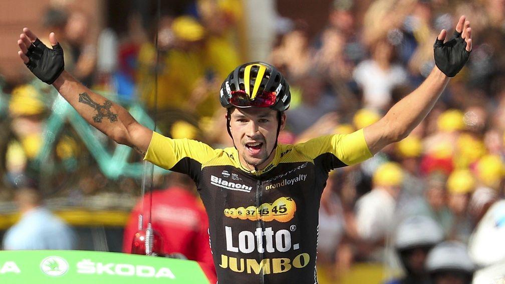 Primoz Roglic is eyeing a second stage win of this year's Tour