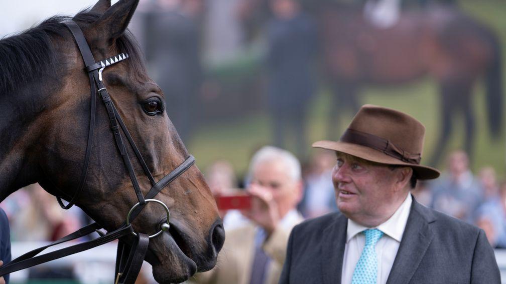 Nicky Henderson has confirmed Constitution Hill will stay over hurdles this season