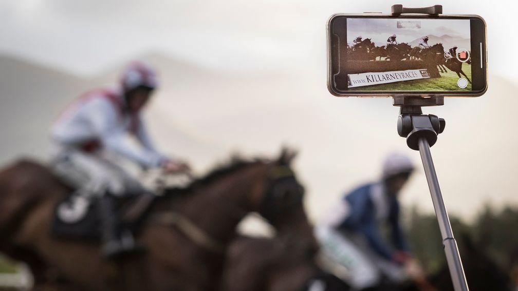Racecourses should have a Mobile Phone Point to provide guidance for the over-70s