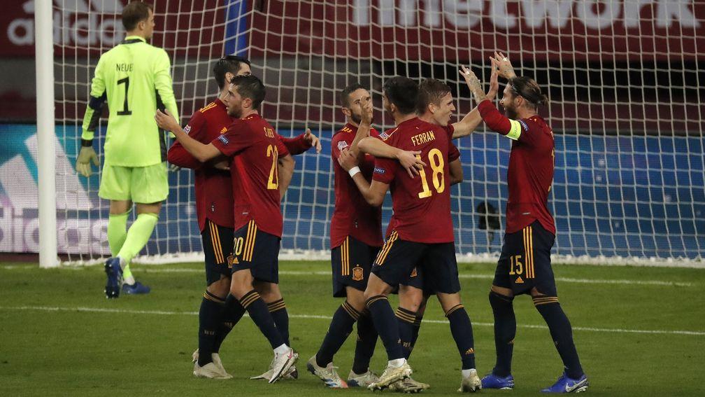 Spain thrashed Germany 6-0 in their most recent meeting
