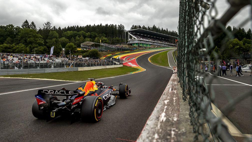 Max Verstappen was in ominous form on Friday