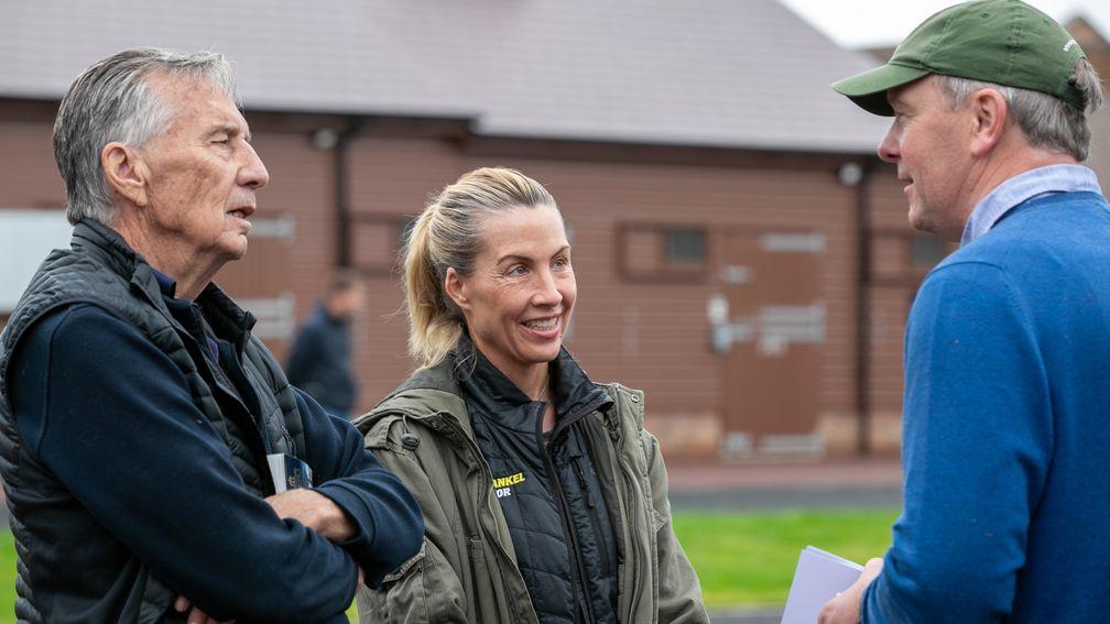 John and Tanya Gunther were at Tattersalls to see Without Parole's first yearlings 