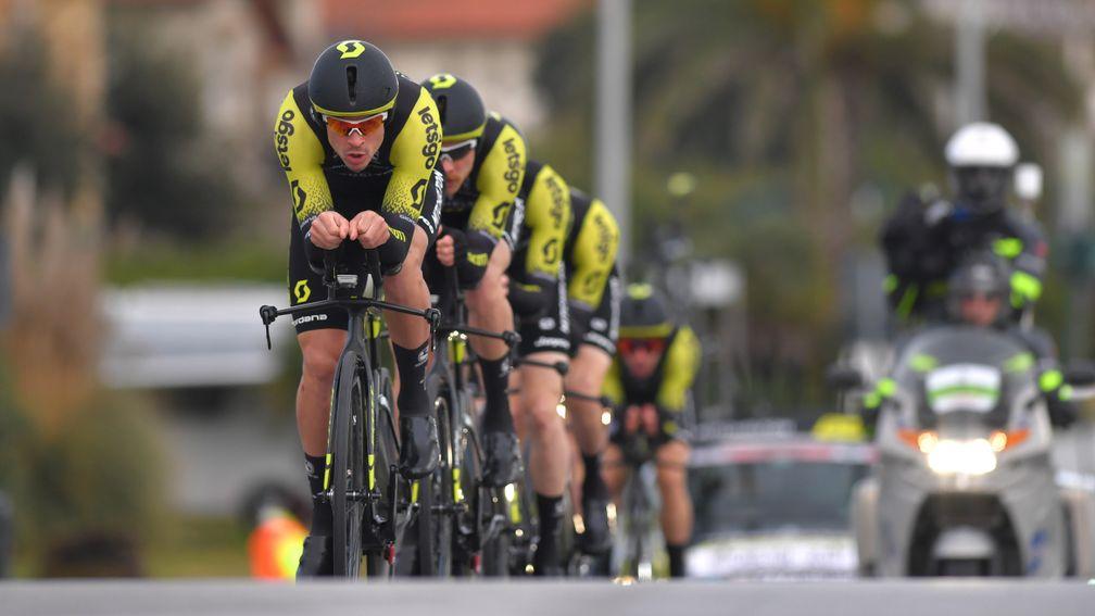 Mitchelton-Scott could be the team to beat on stage two