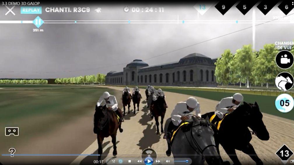The Epiqe Tracking system allows users to watch 3D point-of-view representations of races live or as replays