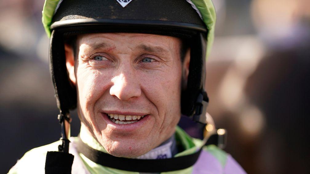 Richard Johnson: aiming to be back in the saddle in early March