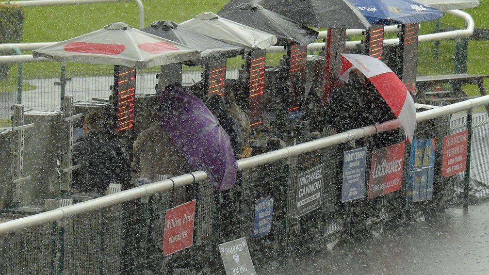Doncaster's November Handicap meeting has been cancelled after 16mm of rain on Thursday