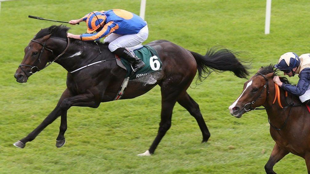 Sioux Nation holds off Bated Breath to win the first Group 1 juvenile prize of the European season at the Curragh last Sunday