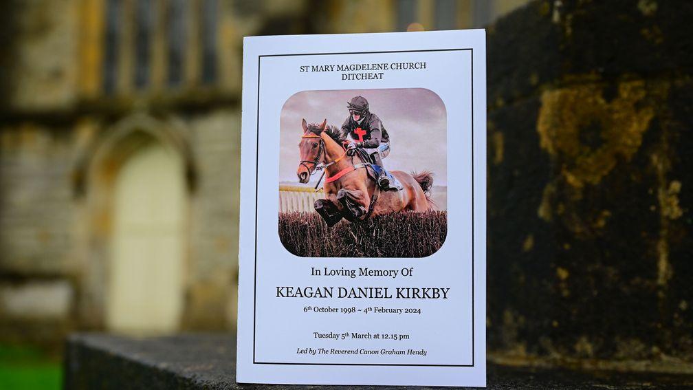 The funeral of Keagan Kirkby took place at St Mary Magdelene church in Ditcheat on Tuesday