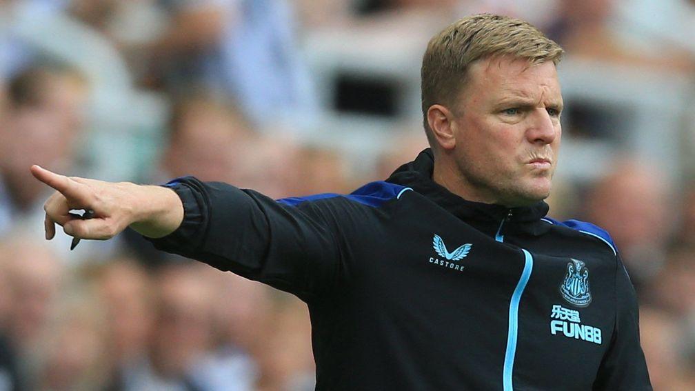 Newcastle boss Eddie Howe hasn't had much to smile about recently