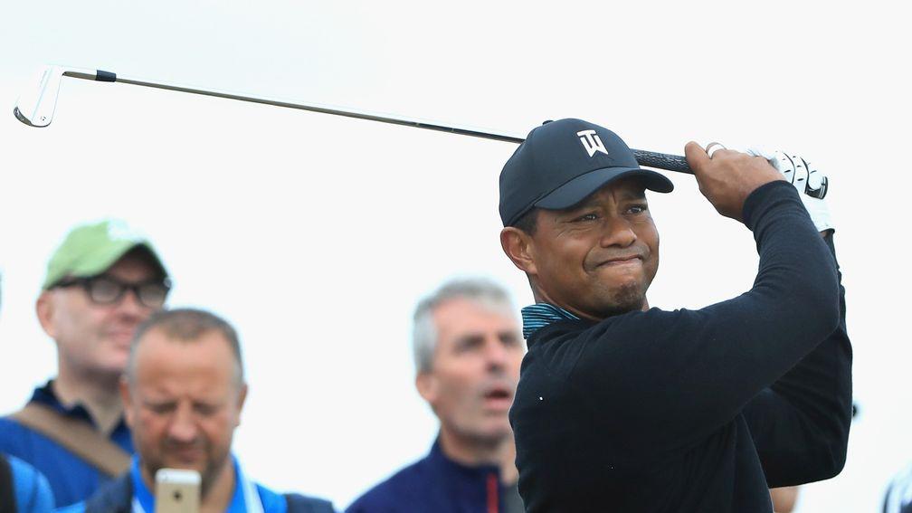 Tiger Woods is eyeing his 15th Major at Carnoustie