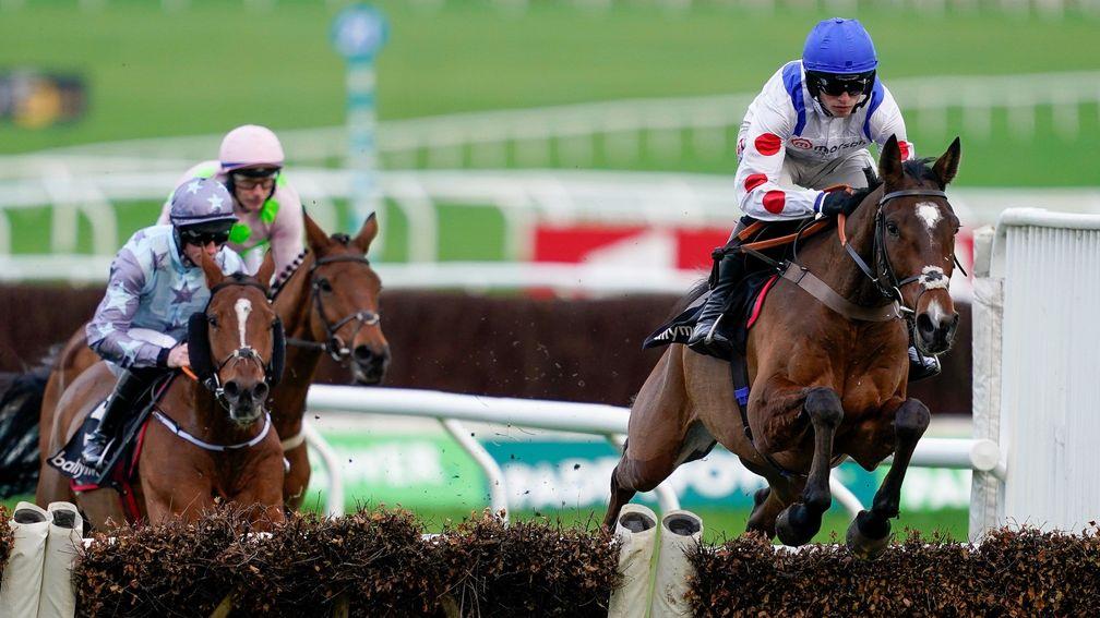 Hermes Allen (right): bids to deliver Paul Nicholls a record fifth win in the Challow Hurdle