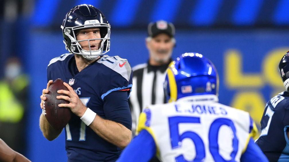 Titans quarterback Ryan Tannehill faces a top class Patriots defence