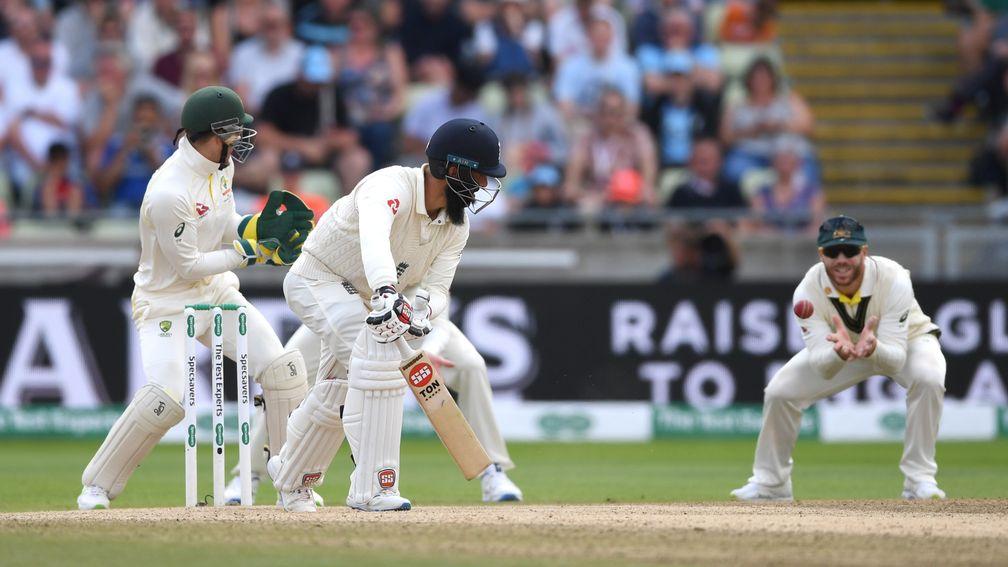 Moeen Ali was disappointing in England's first Ashes Test with Australia