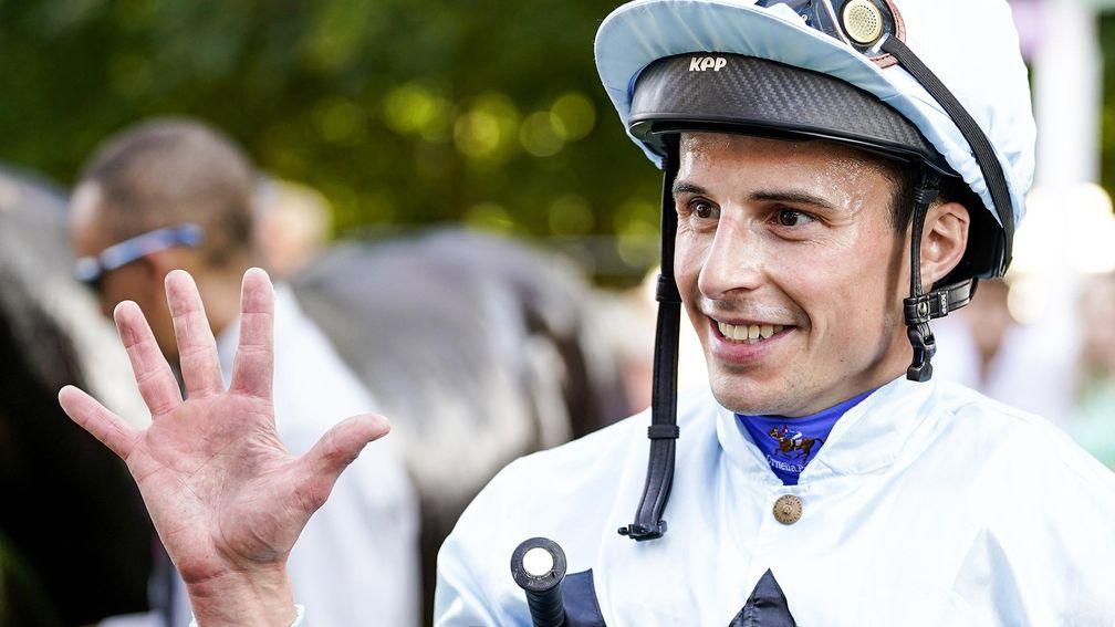 William Buick won the last five races on the card at the July course on Saturday