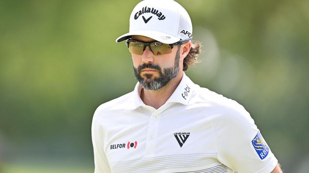 Adam Hadwin relishes desert golf and can boss his first-round threeball in Nevada