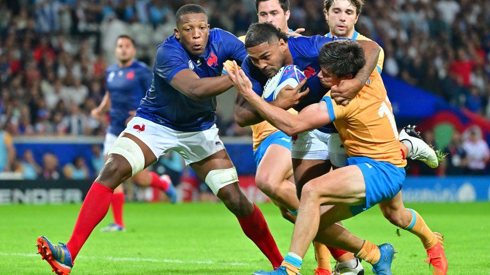 Uruguay battled hard in defeat to France in their opening match