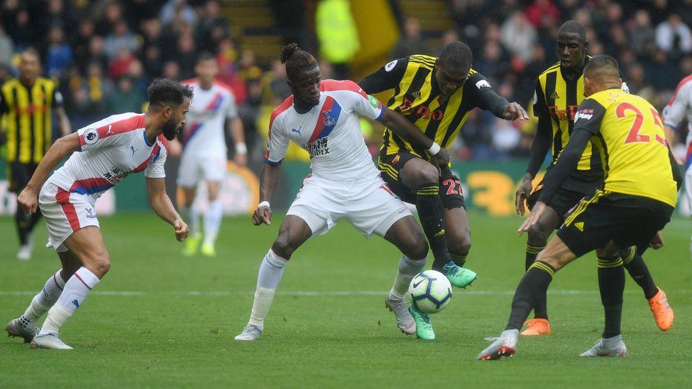 Watford and Crystal Palace had differing fortunes in the first part of the season