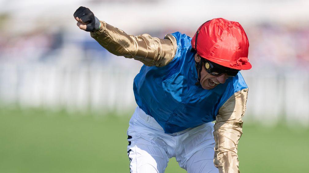 Frankie Dettori: won the Gold Cup in the silks of Wathnan Racing on Courage Mon Ami