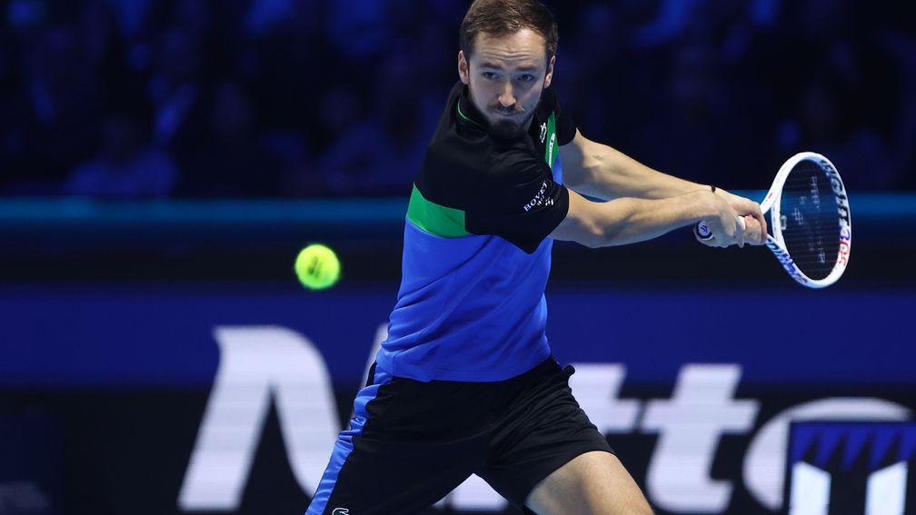 Daniil Medvedev can take the initiative at the ATP Finals