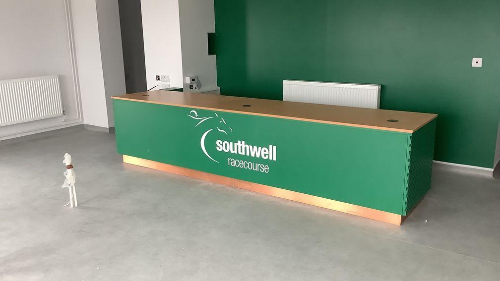 The Southwell weighing room should be back in use in June 