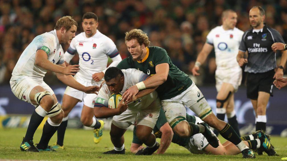 Mako Vunipola missed the first two matches of the Rugby World Cup through injury