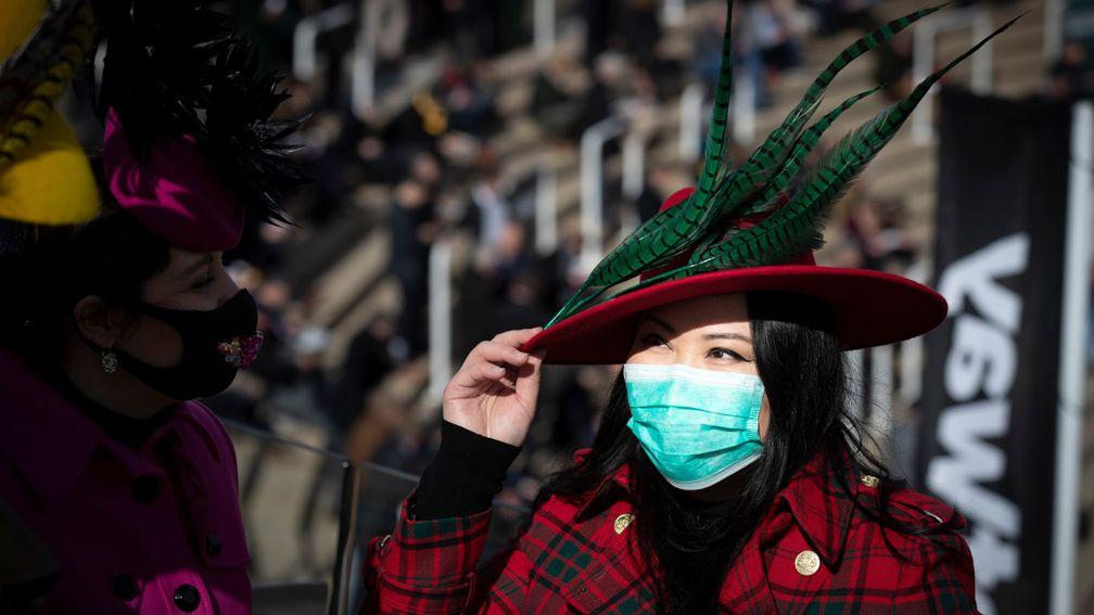 Masks or face coverings will be compulsory when fans return to the track on Wednesday