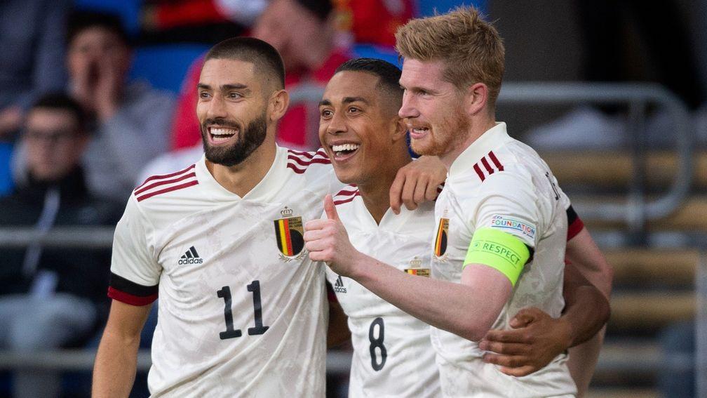 Belgium drew 1-1 with Wales in June