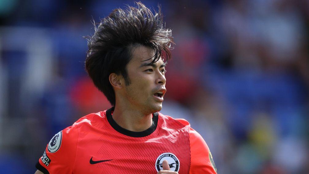 Japan winger Kaoru Mitoma is part of a dangerous Brighton attacking unit