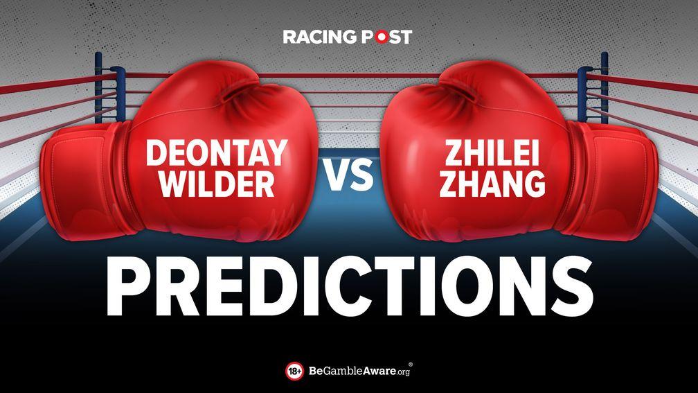 Deontay Wilder v Zhilei Zhang predictions and boxing betting tips: Expect an early finish in heavyweight showdown