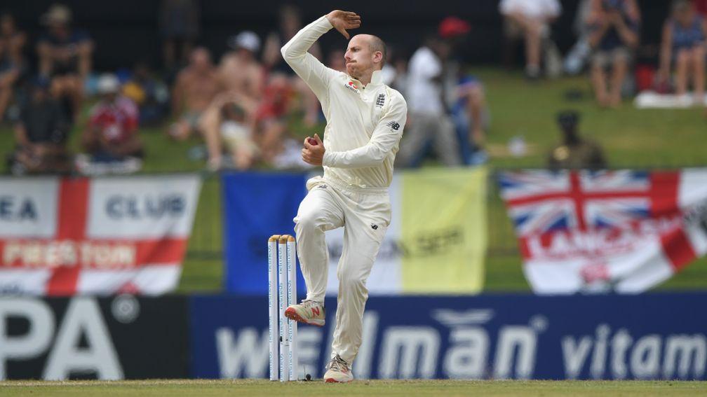 England bowler Jack Leach has capitalised on a spin-friendly pitch in Kandy