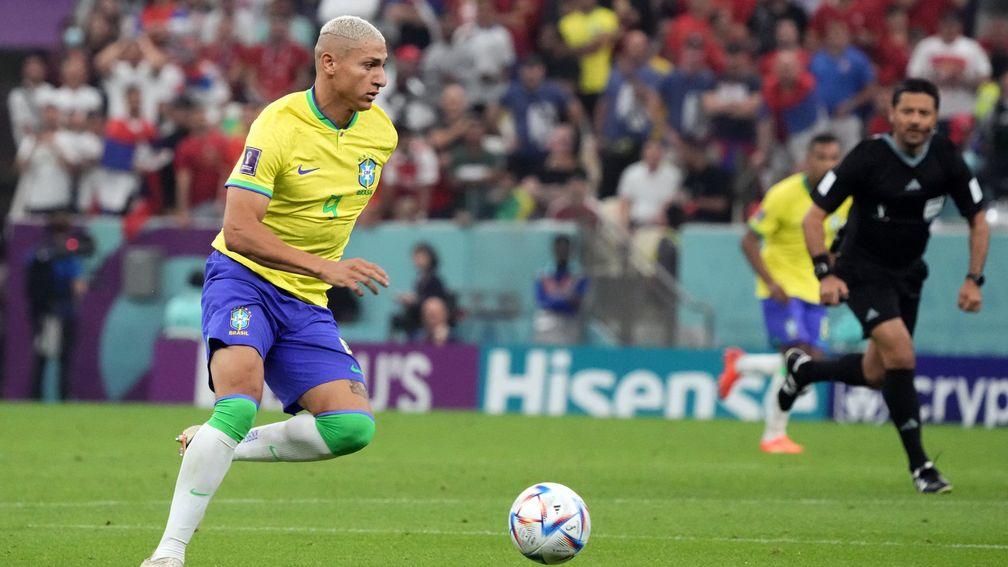 Richarlison's double handed Brazil victory in their World Cup opener against Serbia