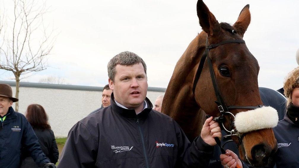 Gordon Elliott and Shattered Love: the mare is set to run in the PWC Champion Chase at Gowran Park on Saturday
